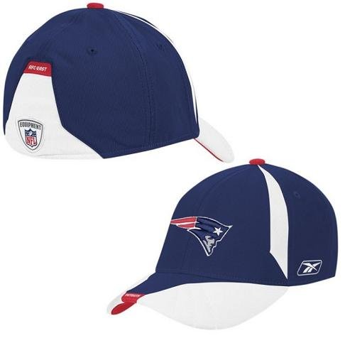 Reebok New England Patriots 2008 Official Sideline NFL Cap