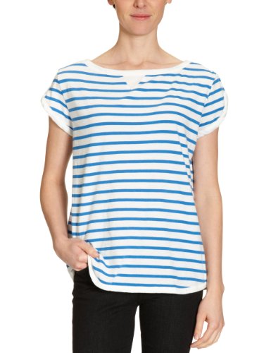 CAMPUS Damen T-Shirt 241 2051 51031, Gr. 34 (XS), Blau (825) Preisvergleich