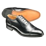Charles Tyrwhitt Black Semi-Brogue Shoes