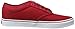 Vans Men's Low-Top Sneakers, Canvas Red White, 10.5