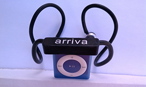 Arriva iPod Shuffle headphones with in-ear earbud, regular black