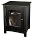 Crosley ST75 Williamsburg Entertainment Center Stand (Black)