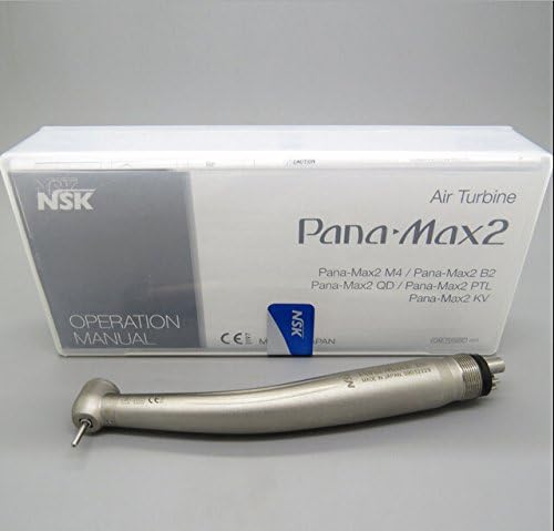 New Type Dental Pana Max2 NSK High Speed Air Turbine Standard Head Push Button Handpiece 2H 2 hole