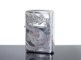 ZIPPO ジッポ ライター 龍王 20DG-SVの画像