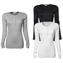 Tee Jays - Ladies 1x1 Rib Grandma Longsleeve