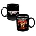 Vandor 4 by 3-1/4 by 3-3/4-Inch Aerosmith 12-Ounce Ceramic Mug with Full Color Gift Box, Multicolore