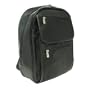 Piel Leather Flap-Over Computer Backpack - Backpack - Leather - Black - Black