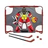 Hudora 57852 Streethockeyset mit Torwand, inkl. Tor 150 x 110 x 60 cm, Torwand, 2 Schl�ger, 1 Puck, 1