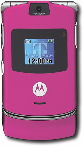 Pink Razr V3 Cell Phone Gsm for T-mobile