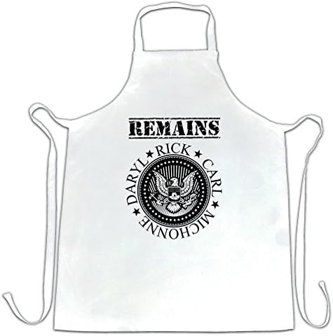 Remains Crest Apron Walking Rick Daryl Michonne Zombie Dead Blood Gore
