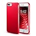 Technext020 iPhone 7 Plus/8 Plus Red Case - Shockproof Slim Fit Silicone TPU Cover
