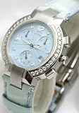 Best Price Concord LasScala Chronograph with Diamond Markers and Diamond Bezel