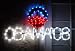 Musical Instruments : OBAMA'08 LED Rope Light Standard Sign; PRESIDENT OBAMA, Limited Quantity and Limited Time. We Are Receiving Great Feedbacks From Campaign Offices.