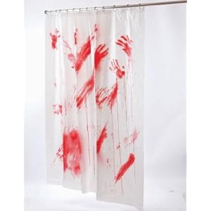Bloody Shower Curtain 41RcVFGWB8L. SL500 AA300 Bloody Shower Curtain
