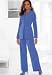 Collarless Pantsuit