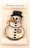 Reusable Snowman Hot Gel Packs - Handwarmers - 6 Cnt.