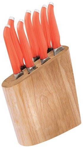 Furi Rachael Ray Gusto-Grip 8-Piece Birchwood Knife Block Set