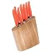 Rachael Ray Furi FUR868 Gusto-Grip 8-Piece Birchwood Knife Block Set