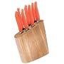 Furi Rachael Ray Gusto-Grip 8-Piece Birchwood Knife Block Set