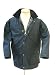 Sports : Original englische Wachsjacke im klassischen Still - Basic, Gr. M, blau