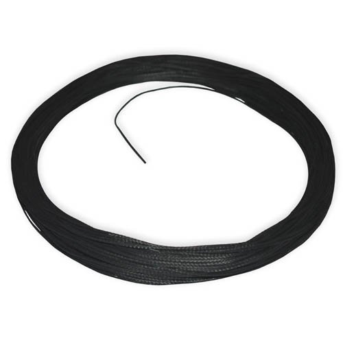 Kevlar® Braided Cord 400lb w/Black Finish for Speargun Reel Line(1.7mm DIA x 200 ft LEN)