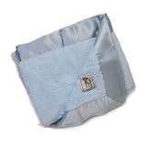 41Rcac7miCL. SL160  Chenille Baby Blanket in Blue by Little Giraffe