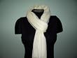 Cream 100% Pure Silk Pashmina Scarf