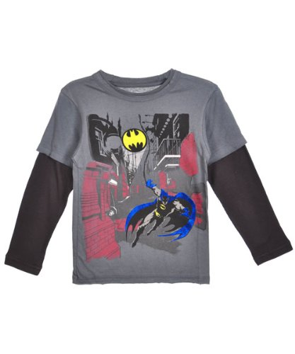  Batman "Gotham Street" Slider Shirt (Sizes 4-7)