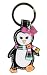 Coach Legacy Patent Leather Penguin Key Fob Ring