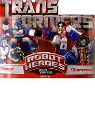 Transformers: Robot Heroes > Mirage & Starscream Action Figure 2-Pack