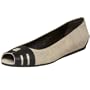 Donald J Pliner Women's Elena Flat,Silver/Blue,7 M US