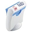 U. S. Stamp & Sign Clik! Premium Two-Color Message Stamp, "Received", Pre-Ink/Re-Ink, Blue/Red (4707)