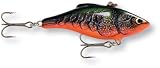 Rapala Rattlin 05 Fishing Lures (Red Crawdad, Size- 2)
