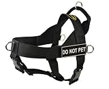 DT Universal Dean & Tyler No Pull Dog Harness 4 D rings Adjustable Straps Very Strong Neoprene Nylon Great Harness For Small Extra Large Breeds Removable Velcro Patches! This Harness is Size Medium Will Fit Girth Size 30 39 Please Note This Harness Includes Do Not Pet Patches! More Patches See In Our Store! 41RckE51nYL. SL160 DT Universal Dean & Tyler No Pull Dog Harness 4 D rings Adjustable Straps Very Strong Neoprene Nylon Great Harness For Small Extra Large Breeds Removable Velcro Patches! This Harness is Size Medium Will Fit Girth Size 30 39 Please Note This Harness Includes Do Not Pet Patches! More Patches See In Our Store!