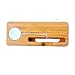 Apple Watch Stand, Qcute [Charging Dock] Bamboo Wood Charge Station /Cradle for Apple Watch & iPhone - Fits iPhone Models: SE/ 5S / 6 / 6 plus/6s and both 42mm & 38mm sizes of 2015 Watch Models (Bamboo Wood)