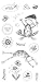 Fiskars 4-Inch By 8-Inch Stamp Tricia Santry - Hoppy Days Image