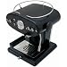 FrancisFrancis! X1 Ground in Schwarz (2. Generation) inkl. 250g illycaffè