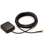 30dB Powerful Amplified External GPS Antenna Receiver for Garmin Nuvi, StreetPilot, zumo, Quest, iQue, NavTalk, Colorado, eMap and MCX connector with Magnetic Base Mount