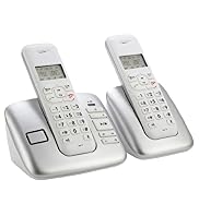 M&S Solas 1520 Dect Cordless Twin Phones with Answer Machine