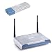Electronics : SMC 7904WBRA-N ADSL2/2+ Barricade N Pro 2.4GHz 300Mbps Wireless 4-port Switch Modem Router & N Pro 300Mbps Wireless USB Adapter