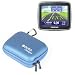 DURGADGET Blue EVA Hard Case With Belt Loop & Strap For Tomtom Start, 2, Regional Europe, UK & Ireland