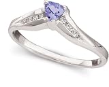 Asher Collection Tanzanite & Diamond Ring