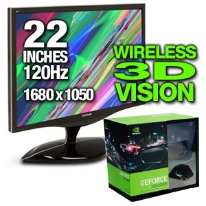 Viewsonic VX2265wm 22 LCD Monitor Bundle by ViewSonic