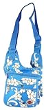 Tropical Flower Small Cross Body Messenger Bag Bodypack Handbag