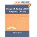 Design of Analog CMOS Integrated Circuits