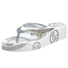 BCBGirls Ladies French Wedge Flip Flop by BCBGirls