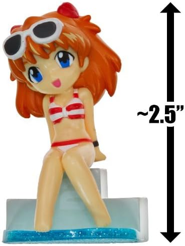 Asuka Langley Sohryu ~2.5" Evangelion Poolside Mini-Figure Series #2 (Japanese Import)