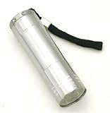 9 Bulb METAL Led Flashlight,