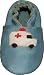 Tibet PLATEAU soft sole infant full grain baby shoes SUEDE ambulance blue Image