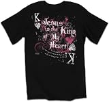 Christian T-shirt King of my Heart Ladies